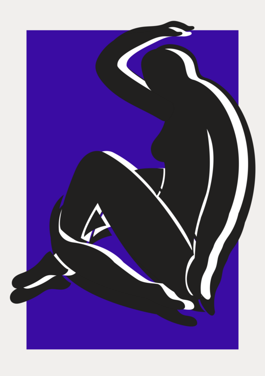 Poster Femme solitaire