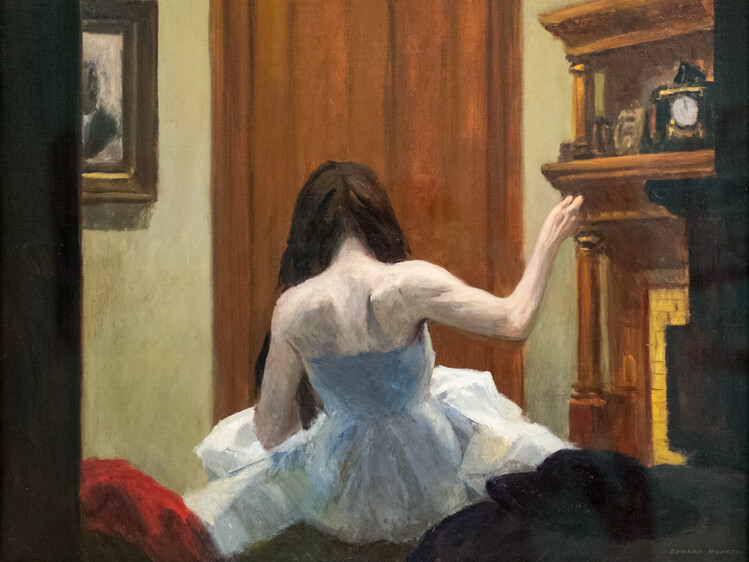 Canvas Print New York Interior (1921)