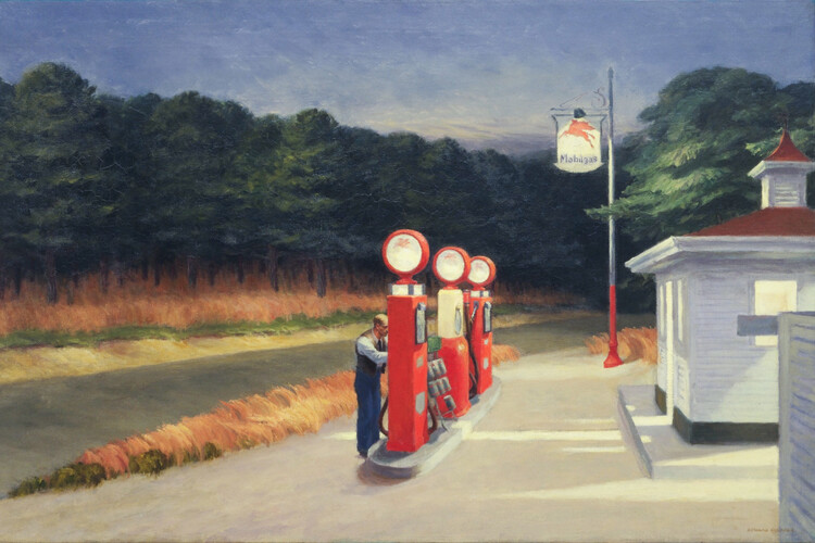 Poster Gas Station (1940)