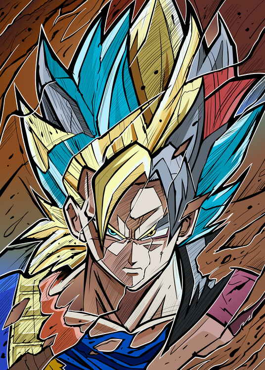 Poster Goku Dragon Ballz