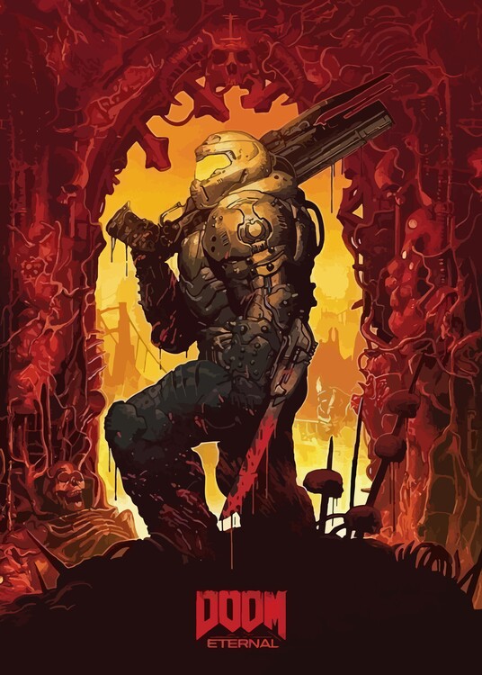 Poster doom eternal