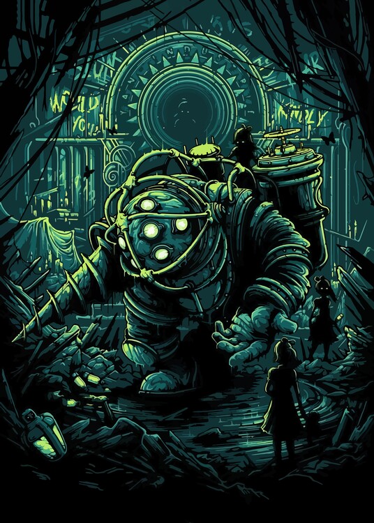 Poster bioShock infinite