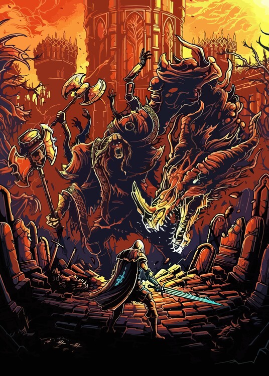 Poster dark souls