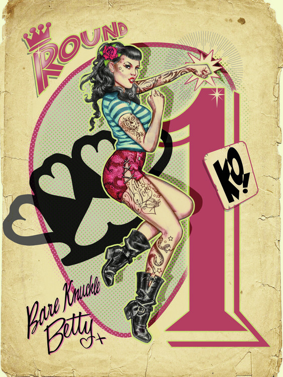 Poster Bare Knuckle Betty
