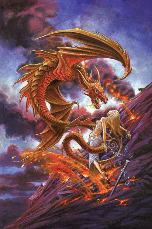 Poster Forge of Vesuvius