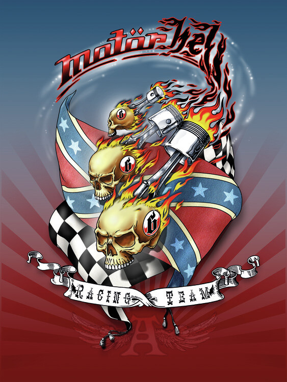 Canvas Print Motor Hell