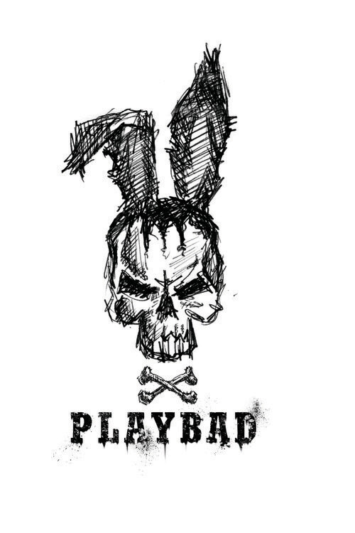 Canvas Print Playbad Bunny