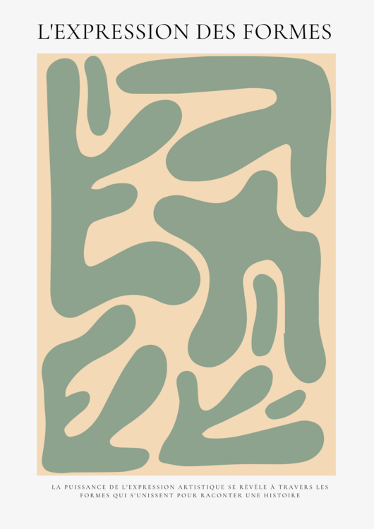 Poster Elegance visuelle