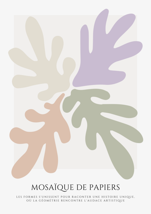 Poster Reveries abstraites