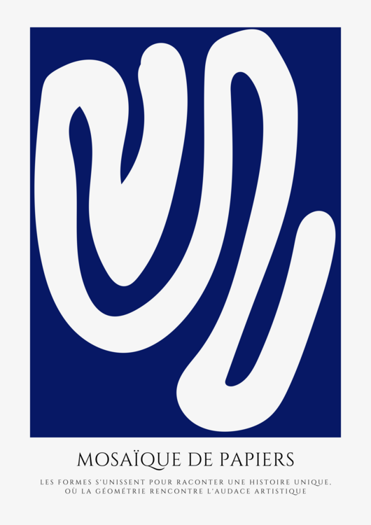 Poster Fusion ondulaire