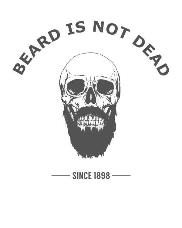 T-shirt The beard is not dead