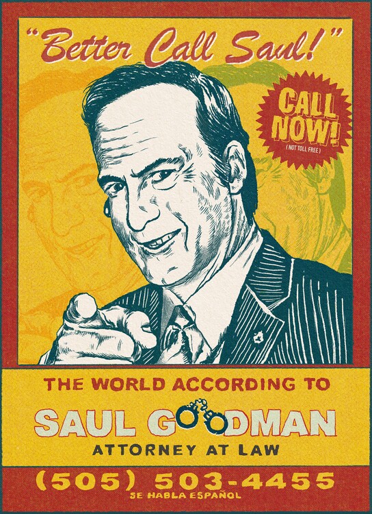 Plakát Saul goodman ads