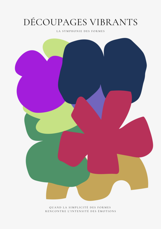 Poster Efflorescence en mouvement