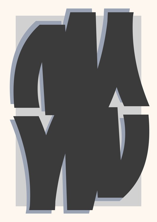 Poster Formes abstraites