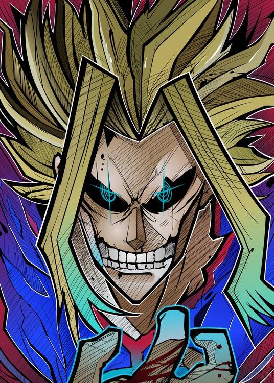 Poster All Might