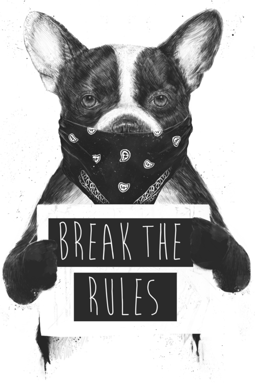 Póló Rebel dog