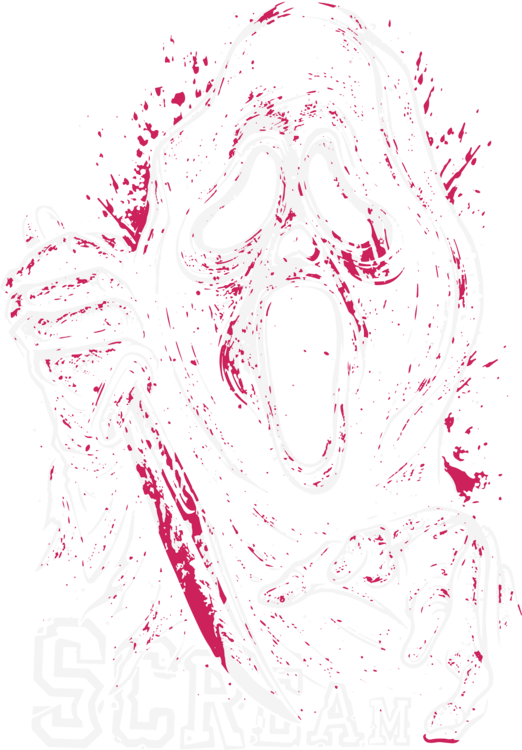 T-shirt Scream Horror