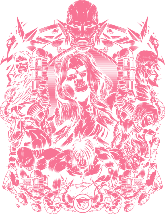 Koszulka Titans Attack