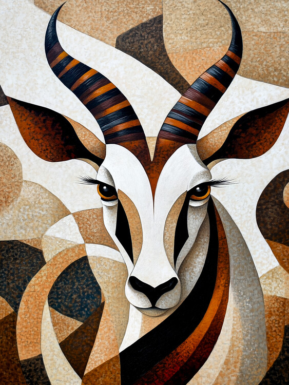Плакат African Springbok