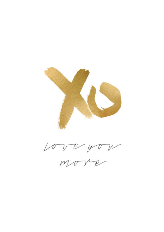 T-shirt Love You More