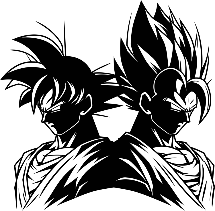 T-shirt Goku & Vegeta: Legendary Saiyan Duel