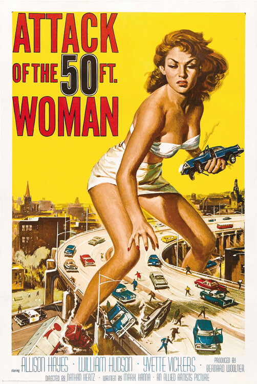 Poster Attack of the 50ft Woman