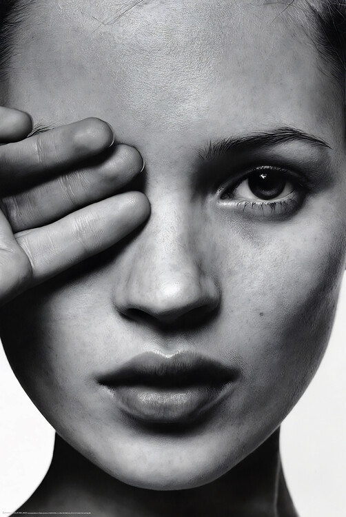 Poster Kate Moss - Detail Face