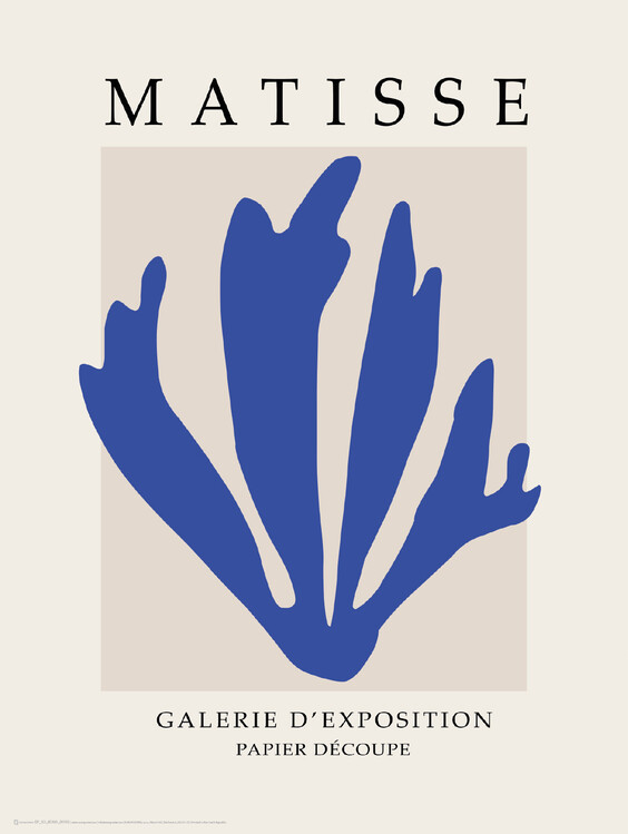 Poster Matisse Galerie D'Exposition