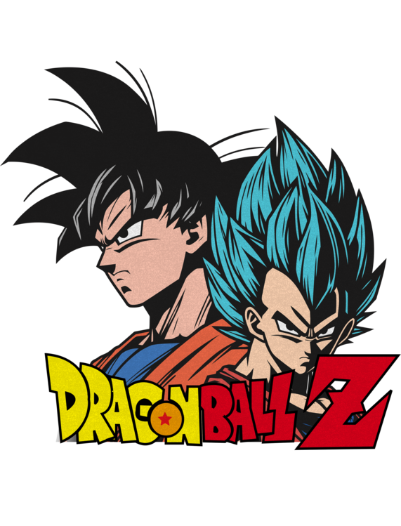 T-shirt Goku & Vegeta: Legendary Saiyan Duel