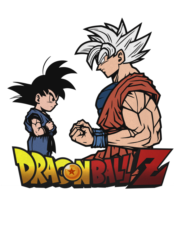 T-shirt Goku's Evolution: From Warrior to Legend