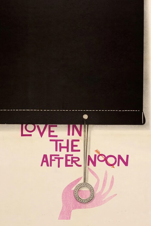 Plakat Love in the Afternoon (1957)