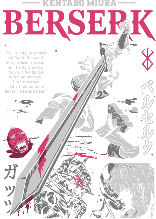 T-shirt The Black Swordsman