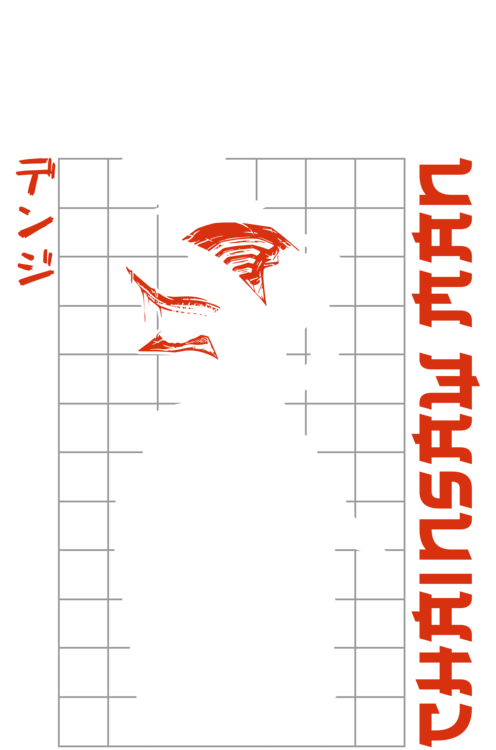 T-shirt Chainsaw Devil