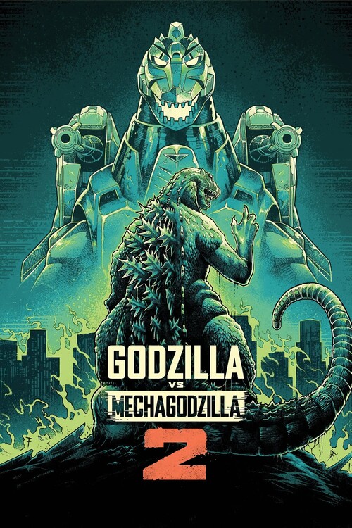 Canvas Print Godzilla vs. Mechagodzilla II (1993)