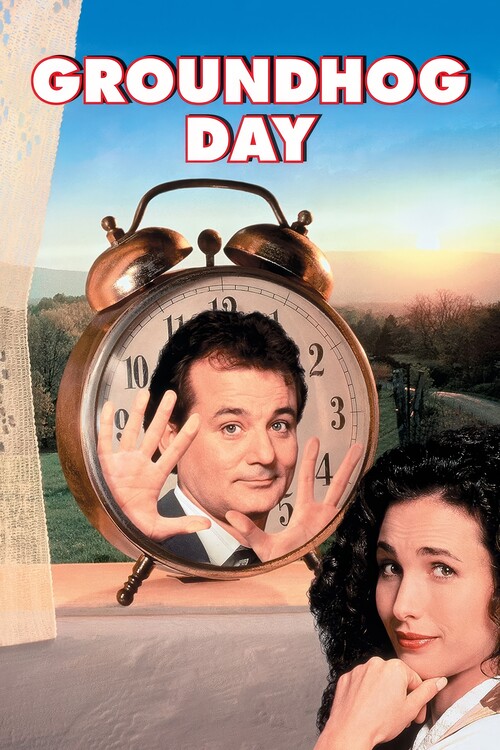 Canvas Print Groundhog Day (1993)
