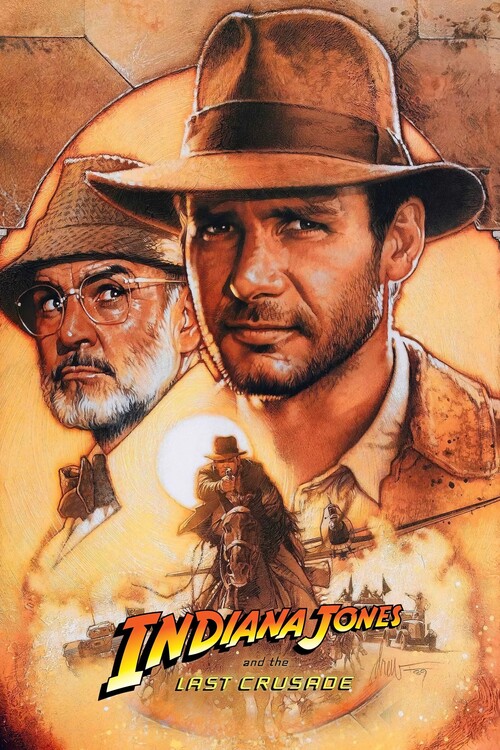 Sticker Indiana Jones and the Last Crusade (1989)