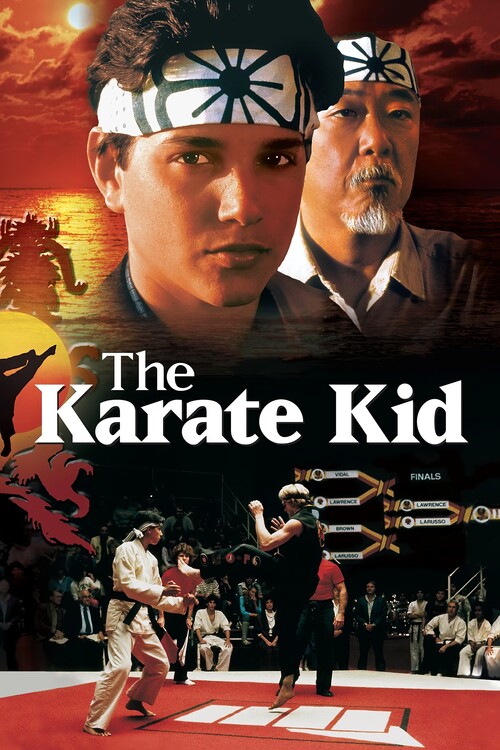 Schilderij op canvas The Karate Kid (1984)