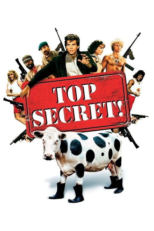 Plakat Top Secret! (1984)