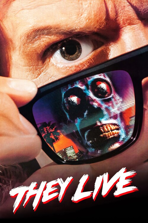 Canvas Print They Live (1988)