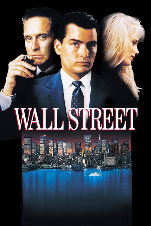 Плакат Wall Street (1987)