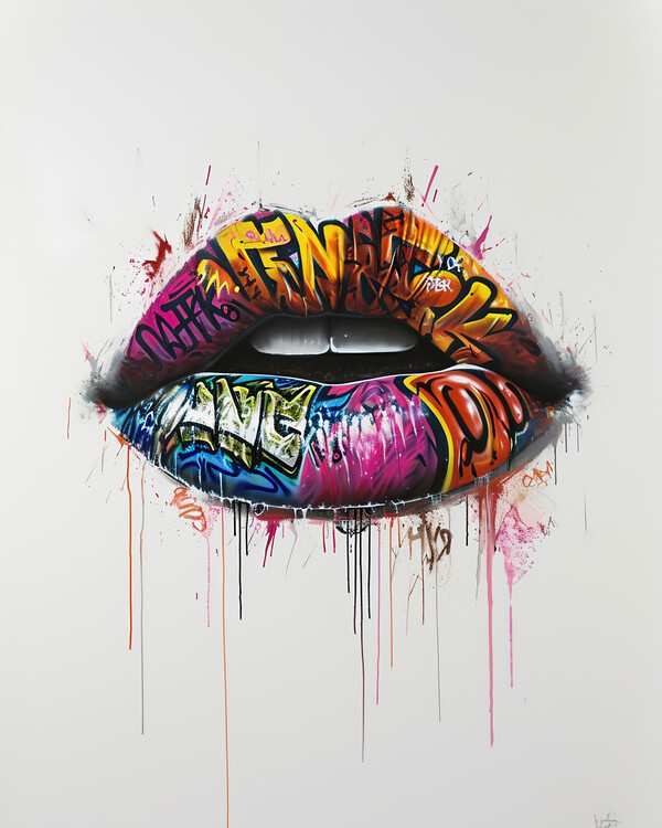 Póster Trendy Lips
