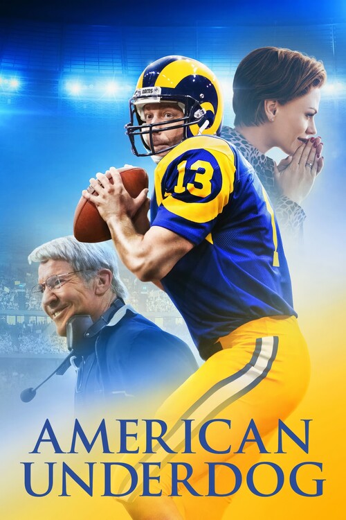 Плакат American Underdog (2021)