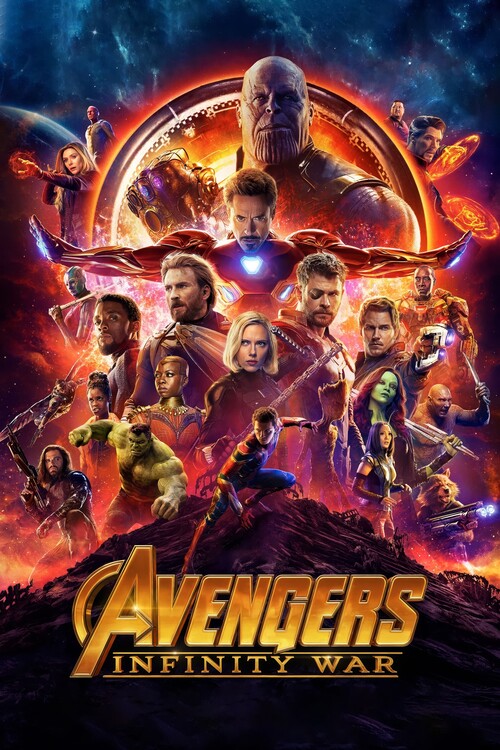 Poster Avengers Infinity War (2018)