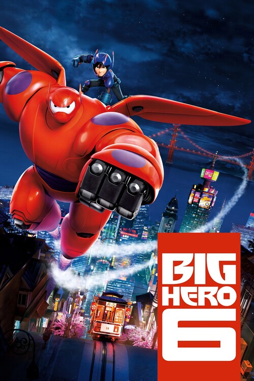 Плакат Big Hero 6 (2014)
