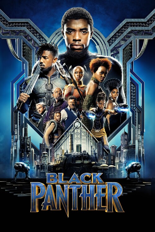 Sticker Black Panther (2018)
