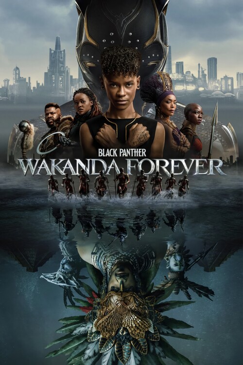 Sticker Black Panther Wakanda Forever (2022)
