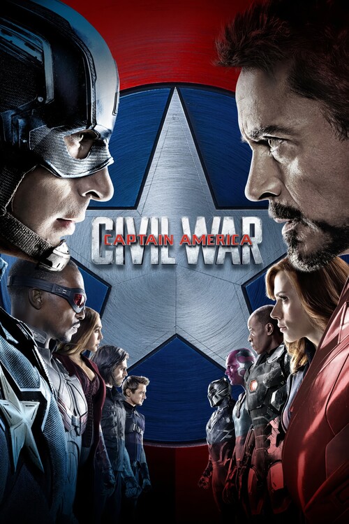 Poster Captain America Civil War (2016)