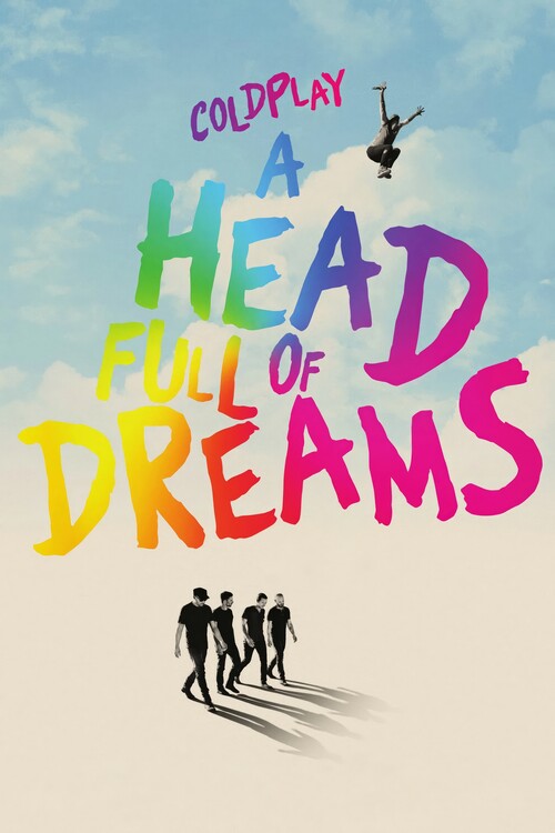 Sticker Coldplay A Head Full of Dreams (2018)
