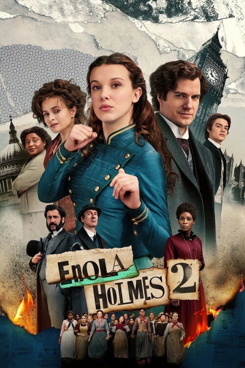 Canvas Print Enola Holmes 2 (2022)
