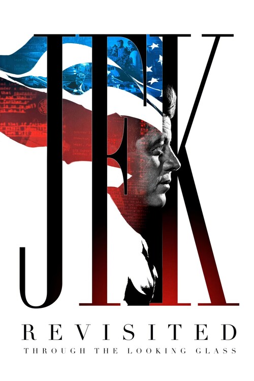Poster JFK Revisited Through the Looking Glass (2021)